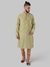 Ethnix by Raymond Dark Green Kurta