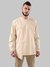 Ethnix By Raymond Beige Kurta For Men