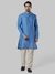Ethnix by Raymond Men Solid Cotton Short Kurta