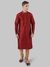 Ethnix by Raymond Red Kurta