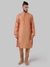 Raymond Orange Kurta Set