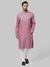 Ethnix by Raymond Purple Kurta