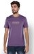 Celio Men Purple Solid Regular Fit Cotton Tshirts