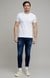 Men's Blue Polycotton Ripped Ripped Jeans