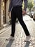 Celio Men Black Solid Slim Fit Viscose Rayon Knit Trousers