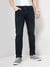 Celio Men Black Solid Straight Fit Cotton Jeans