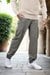 Celio Men Khaki Solid Slim Fit Nylon Trouser