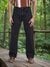 Celio Men Black Solid Loose Fit Cotton Twill Denim Jeans