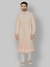 Ethnix by Raymond  Peach Sherwani For Men