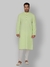 Ethnix by Raymond  Light Green Kurta For Men