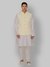Ethnix by Raymond  Light Yellow Bundi For Men