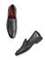 Imperio By Regal Dark Tan Mens Formal Leather Saddle Slip Ons