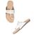 Rocia By Regal White Women Casual Kolhapuri Flats