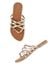Rocia By Regal Rose Gold Women Strappy Flats