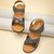 Rocia By Regal Gun Metal Women Casual Comfort Flat Sandals