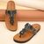 Rocia By Regal Black Women Embroidered Flats