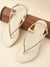 Rocia By Regal Gold Women Diamond Thong Flat Sandals