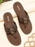 Rocia By Regal Brown Women Comfort Sandal