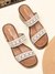 Rocia By Regal White Women Laser Cut Platforms