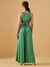 Womens Green Light Occasion Ethnic Motifs Jump Suit