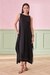 Womens Black Casual Floral Dress