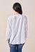 Womens White Work Solid Top