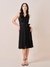 Womens Black Work Solid Dress