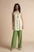 Global Desi Off White Casual Floral Tunic