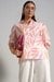 AND Pnk/Prt Casual Floral Top
