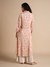 Womens Off White Casual Floral Kurta