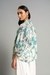 Womens Multi Work Abstract Top