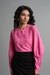 AND Pink Casual Solid Top