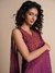 Womens Purple Evening Indian Inspired Kurta Set
