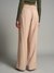 Womens Beige Work Solid Bottom