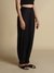Womens Black Casual Solid Bottom