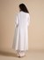Womens White Casual Solid Kurta