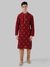 Ethnix By Raymond Medium Maroon Kurta With Churidar