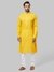 Ethnix By Raymond Medium Yellow Kurta With Churidar