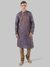 Ethnix by Raymond Purple Kurta