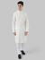 Ethnix By Raymond White Kurta With Churidar