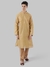 Ethnix By Raymond Gold Kurta With Churidar