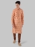 Ethnix By Raymond Peach Kurta For Men
