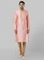 Ethnix By Raymond Light Pink Kurta With Churidar