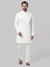 Ethnix By Raymond White Kurta With Churidar