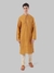 Ethnix By Raymond Medium Yellow Kurta With Churidar