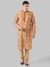 Ethnix By Raymond Gold Kurta With Churidar