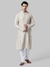 Ethnix By Raymond Light Brown Kurta With Churidar