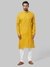 Ethnix By Raymond Medium Yellow Kurta With Churidar