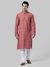 Ethnix By Raymond Purple Kurta With Churidar