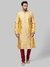 Ethnix By Raymond Beige Kurta With Churidar
